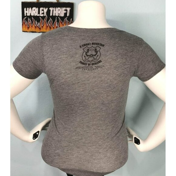 Harley-Davidson T-shirt Medium Women, Rhinestone, TENNESSEE - Picture 4 of 5